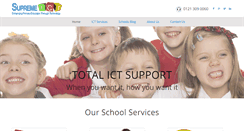 Desktop Screenshot of ictsupportforschools.co.uk